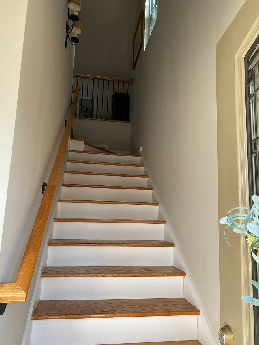 apt is upstairs