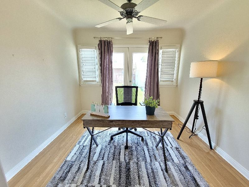 Get some work done or catch up on your social media in this large private office.