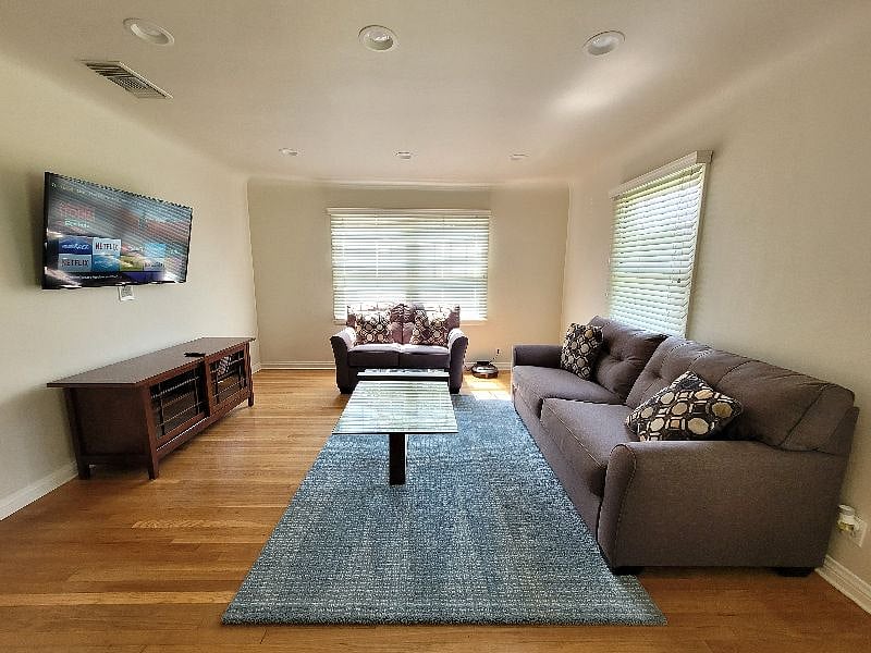 Enjoy some downtime on these comfortable couches.