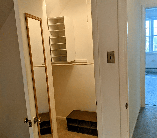 Walk in closet.