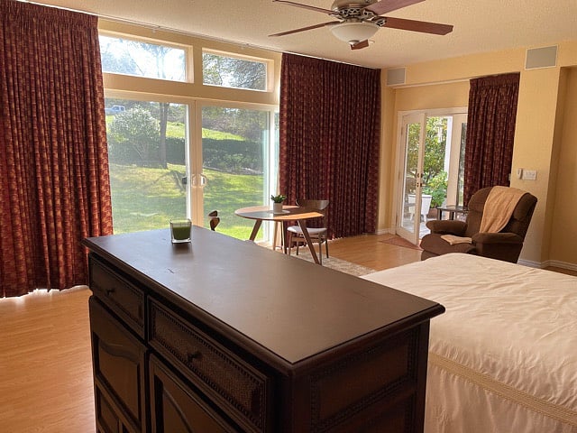 View from the kitchen 