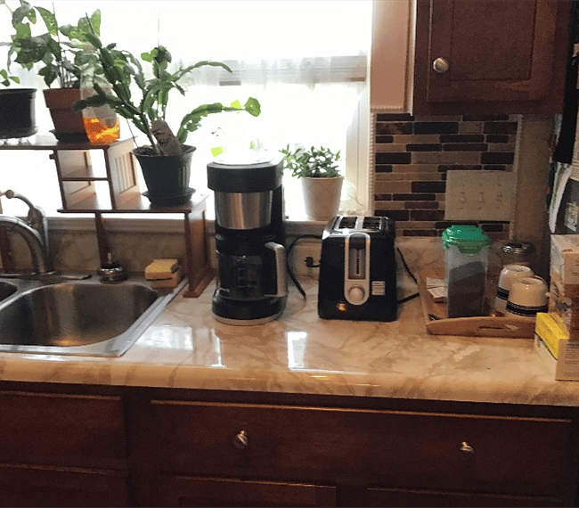 fully appointed kitchen