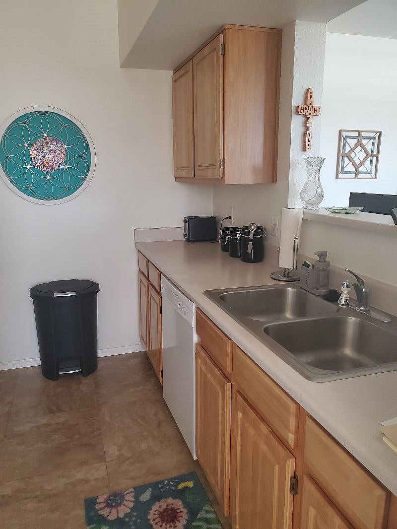 right side of the kitchen