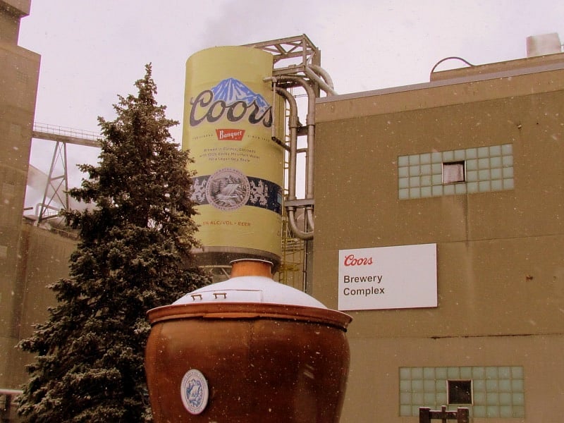 Coors Brewery is 11 minutes away...$10.00 to sample beer in the historic lounge or $20.00 tours.