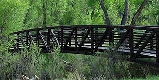 Bridge over Clear Creek. You would never know downtown Denver is less than 20 minutes away!