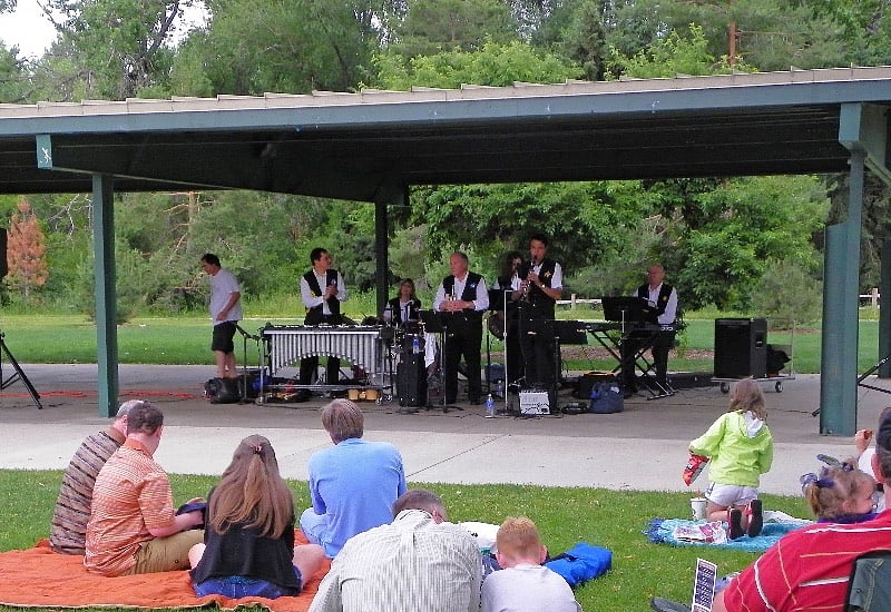 Free outdoor concerts all summer long! Wednesdays