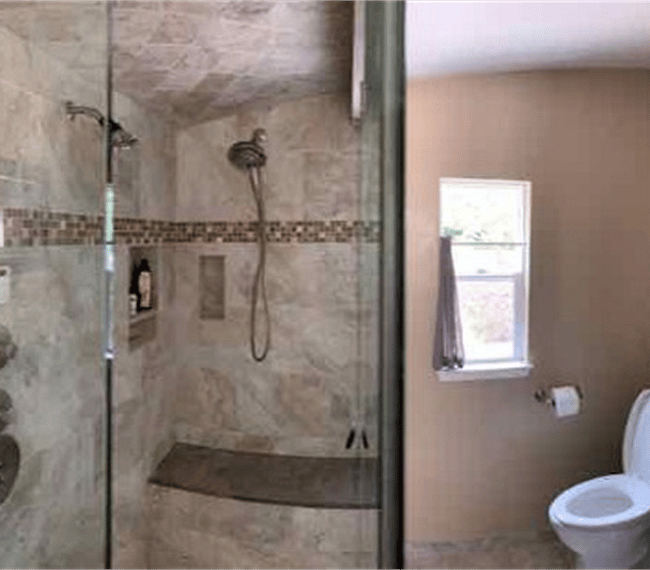 Luxury Steam Shower in Master Bath
