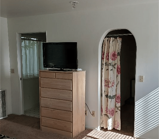 Large walk-in closet