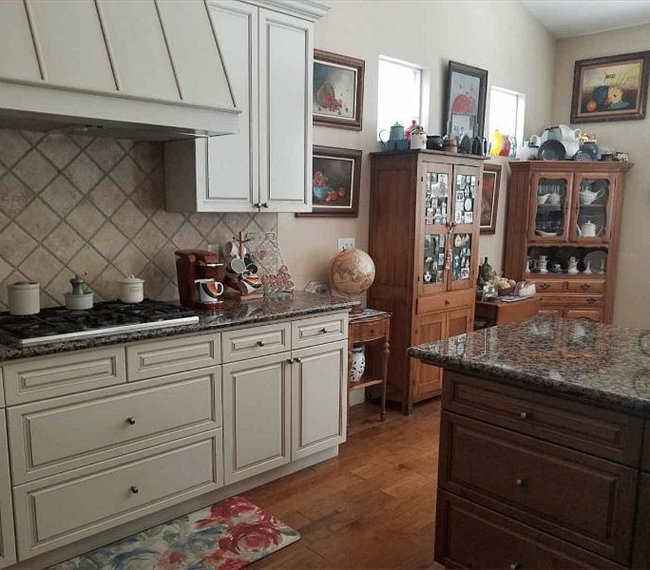 Fully appointed kitchen