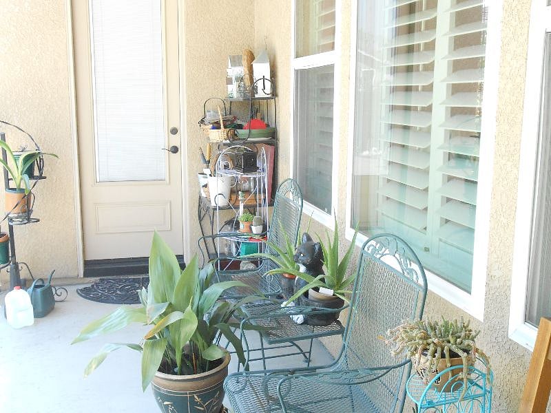 relaxing patio
