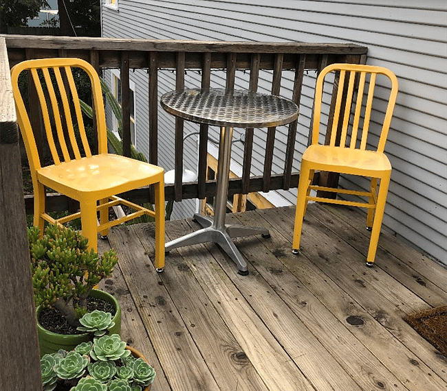 private deck