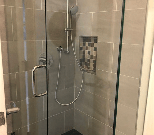 Hallway Bathroom Shower
