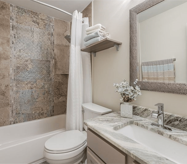 Second bathroom