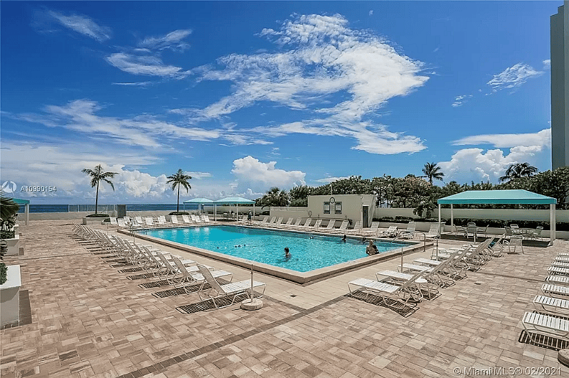 Pool area
