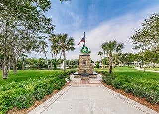 Sims Park has beautiful dedications to each branch of the military, especially honoring our Veterans