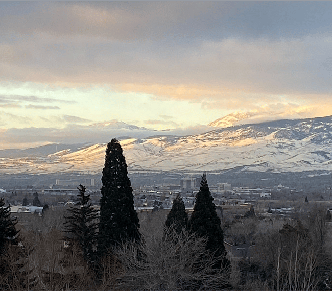 Mt. Rose Winter View