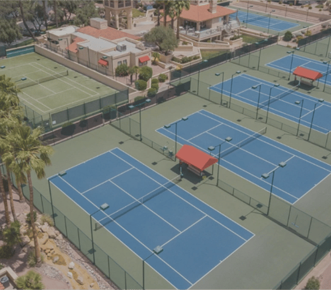 There are 2 Grass Tennis Courts and