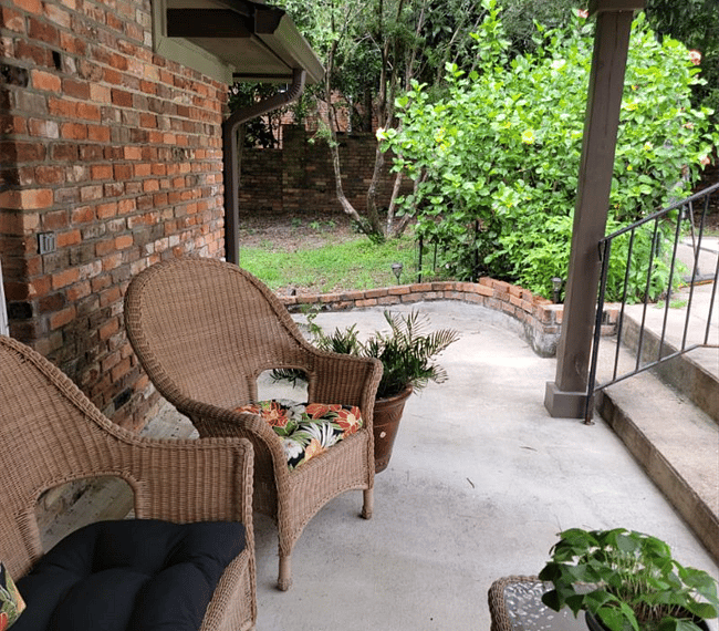 Outdoor Seating Area, Overlooking Pool