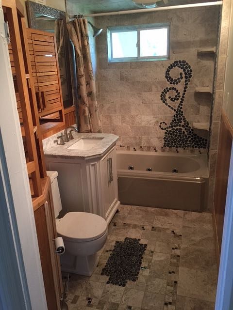 Upstairs bathroom