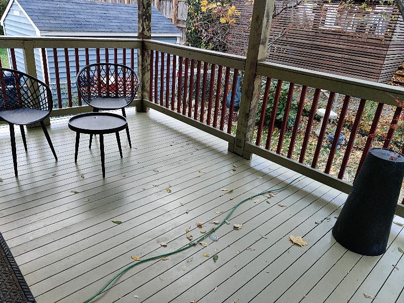 Rear Deck