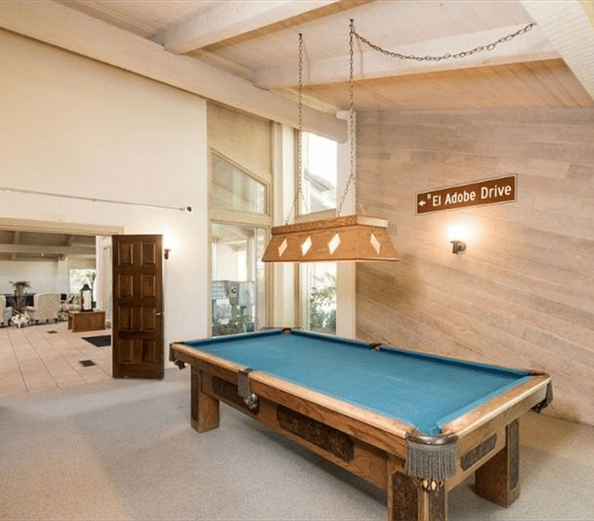 Clubhouse pool table