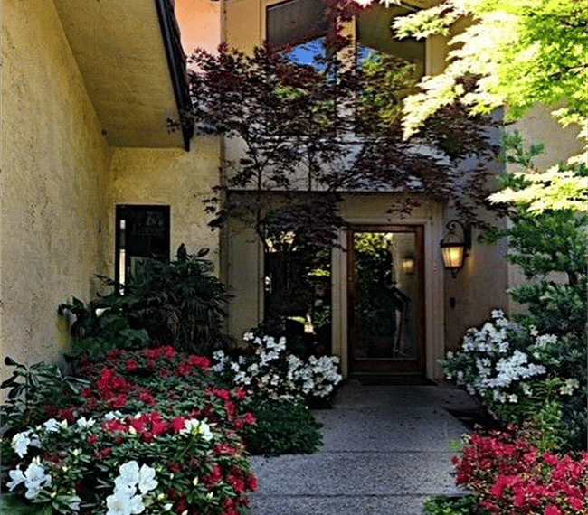 Front door view