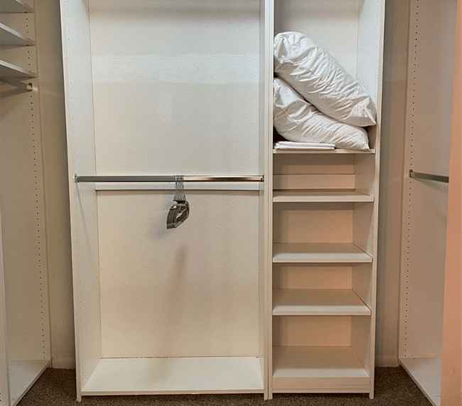 Large walk-in closet
