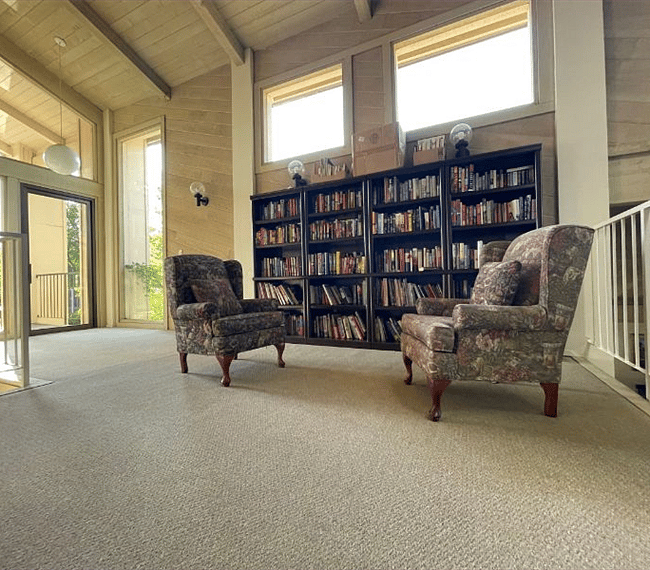Clubhouse Library upstairs