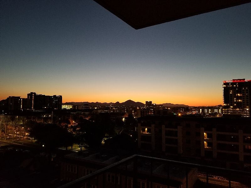 Sunrise in the East!