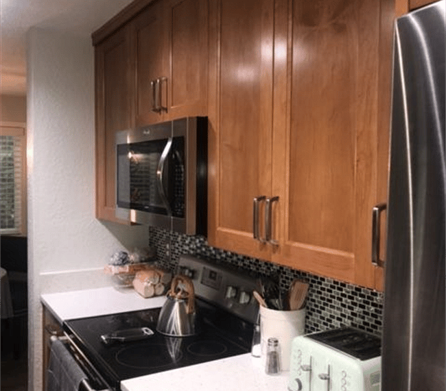 fully stocked kitchen