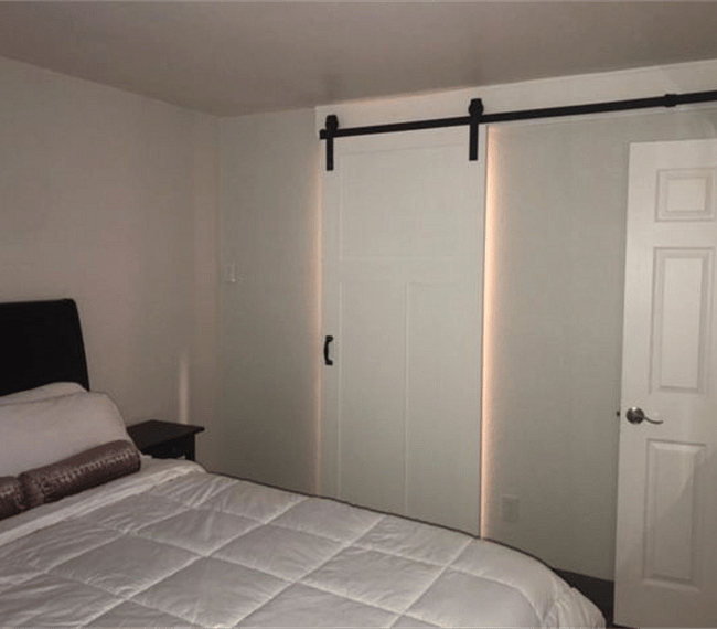 Master Bedroom Barn Door