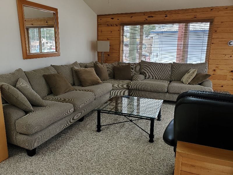 Front room with view of river