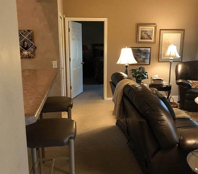 Living room area