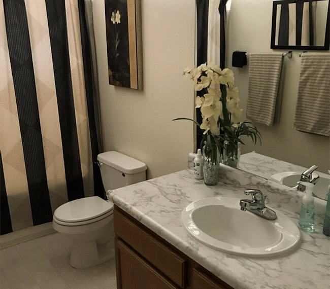 private bathroom