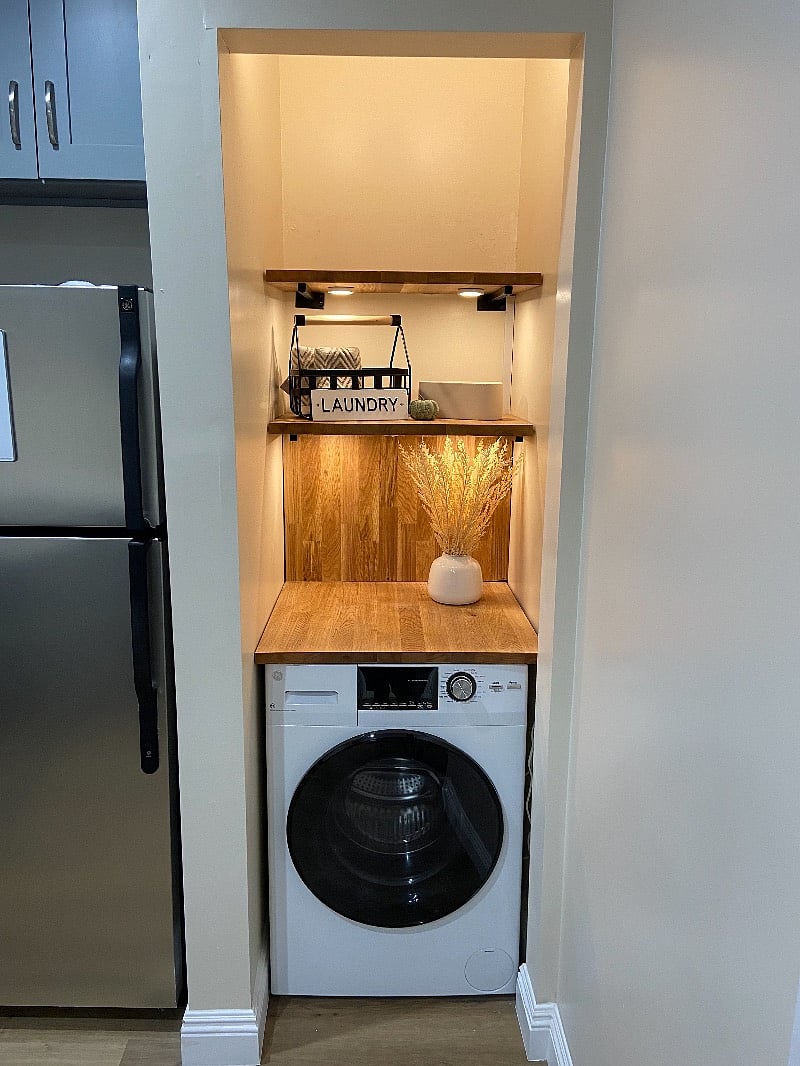In-unit washer/dryer combo for convenient, hassle-free laundry.