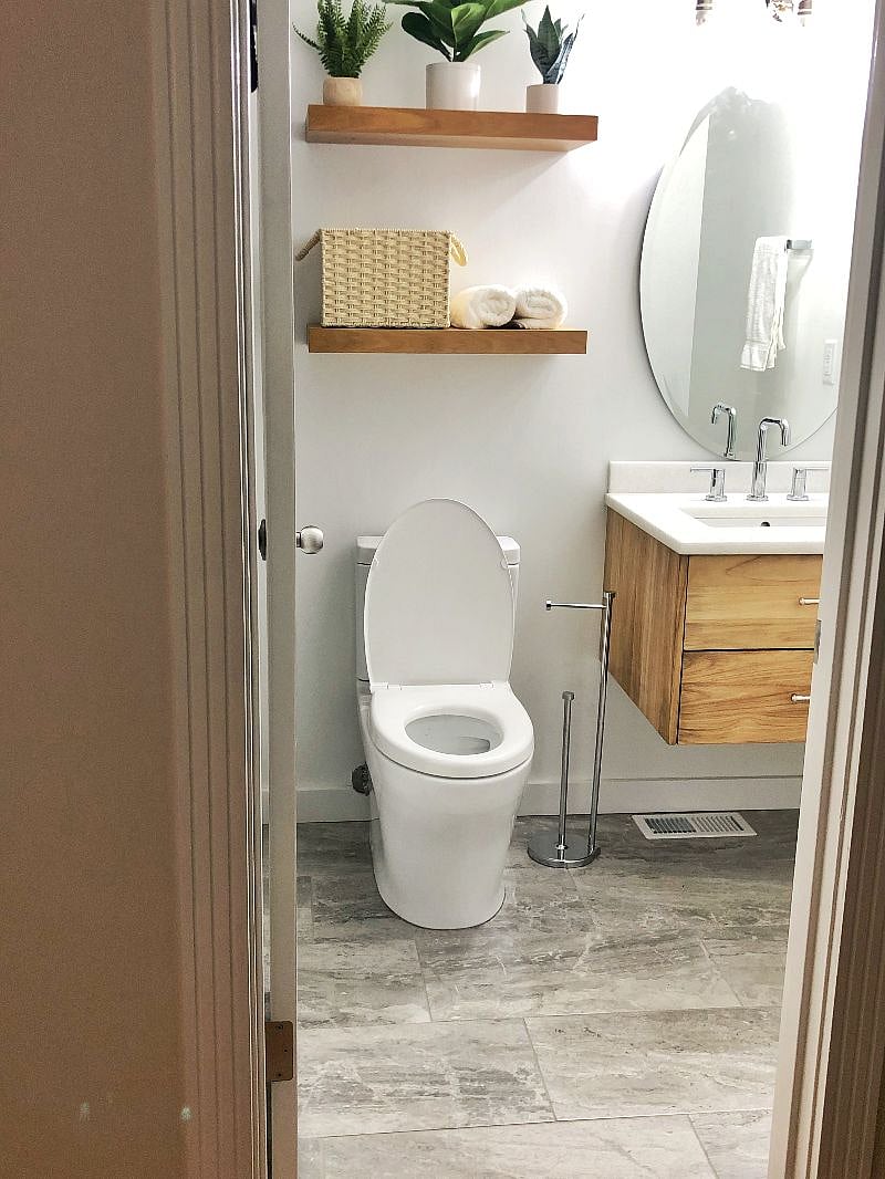 private bathroom