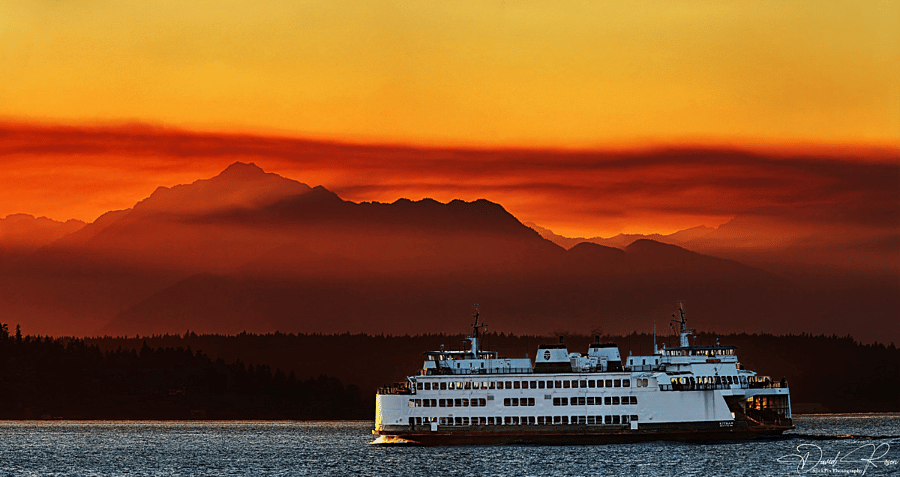 What would a true Seattleite posting be without a picture of a ferry. This is one of my favorite pics of a sunset over the olympics. Seattle's true beauty takes my breath away. And you're near 2 ferry terminals so you can explore Bainbrige Island, Poulsbo or take a drive to the Peninsula. Adventures await...