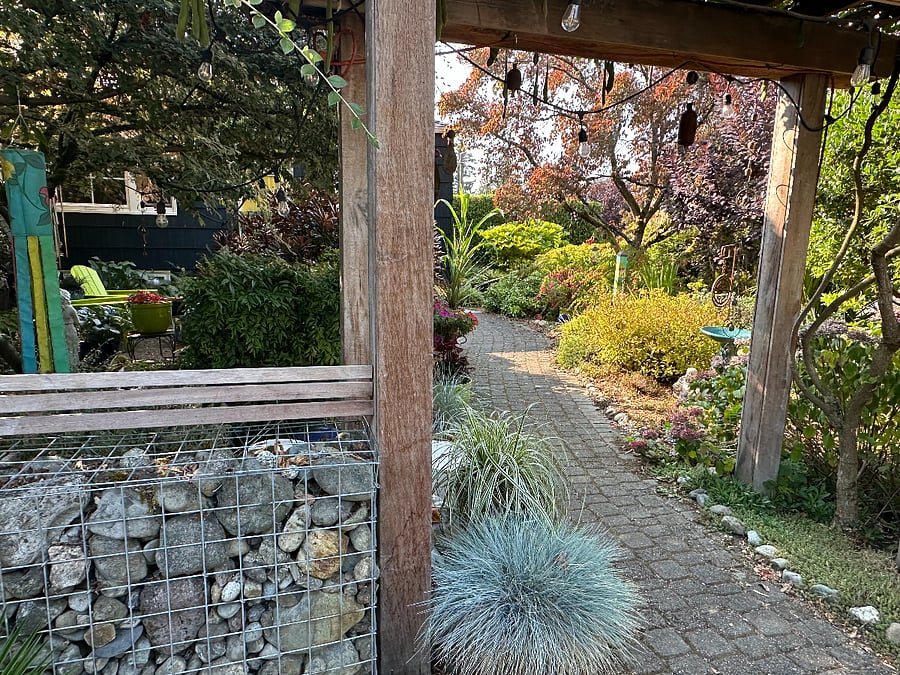 The English gardens are gorgeous with hummingbirds,and more. We maintain all of this so you can just relax and soak it in.