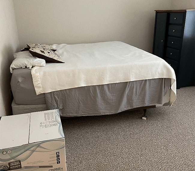 Second bedroom with new king size bed 