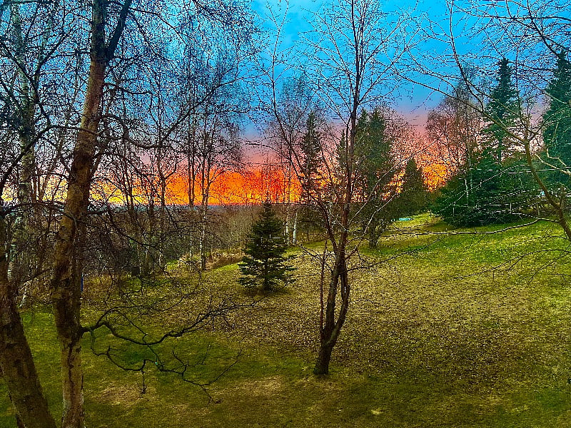 Spring sunset 2023
