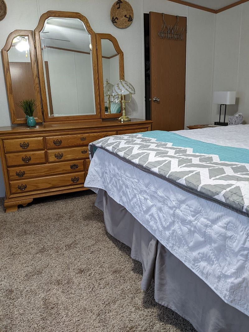 Dresser in master bedroom