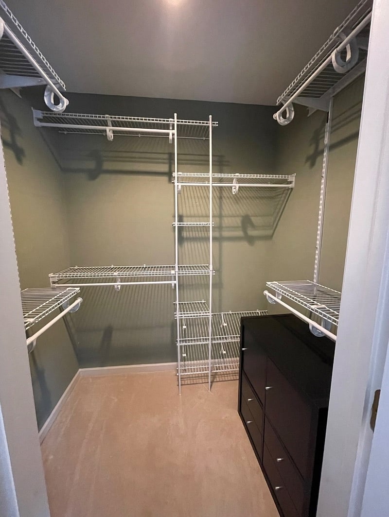 Primary bedroom, $800 per month