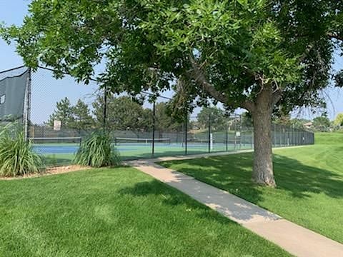 Several community tennis courts next to the community pool. Pool open Memorial day to Labor Day.