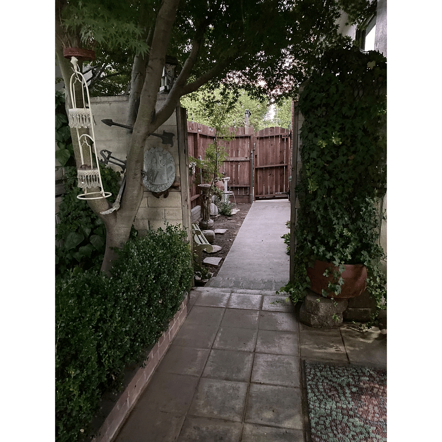 Private Entrance & Locked Gate