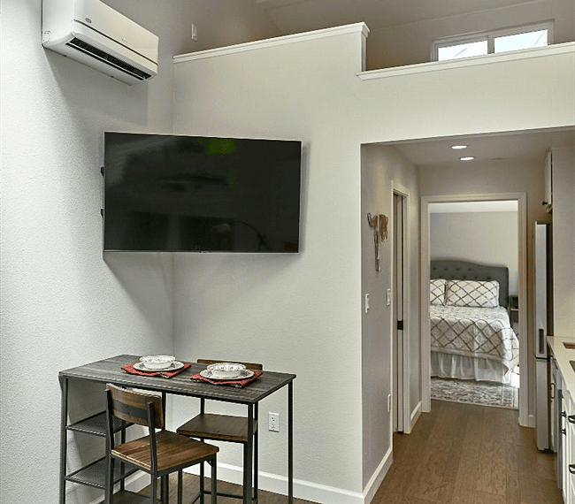 55" smart LCD connected to Internet