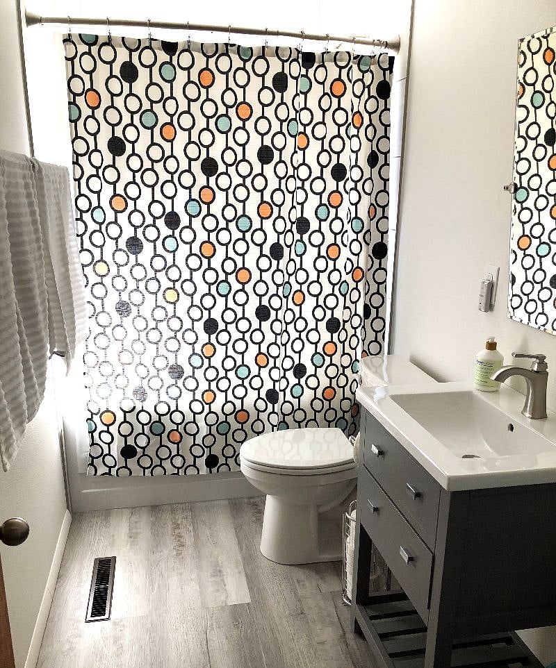 Beautiful bathroom remodel in fall 2023