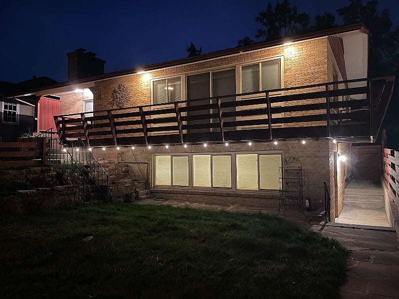 Your apartment consists of the entire upstairs and your own private laundry room on the lower level