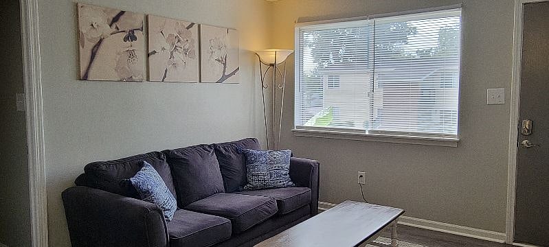#1. Uptown Condo. Living Room.