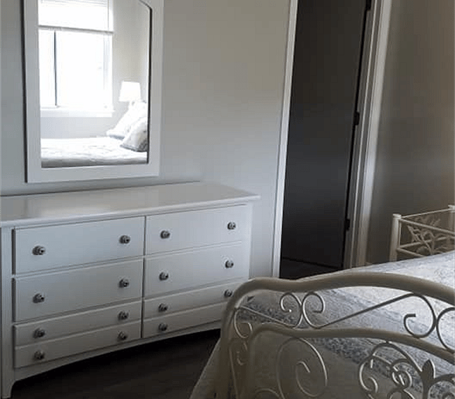 #1. Uptown Condo. Queen bedroom.