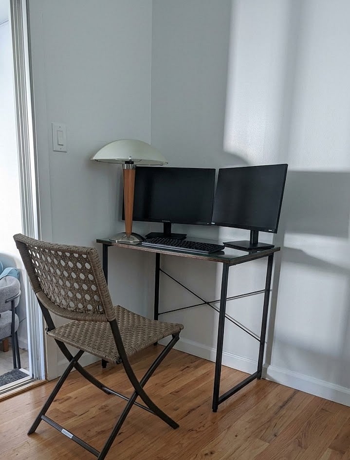 Desk area